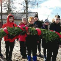 Возложение гирлянды Славы