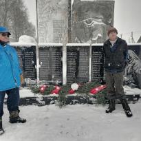 Возложение гирлянды Славы 2022